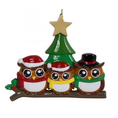 Christmas Owl Family/3