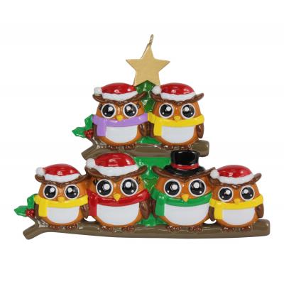 Christmas Owl Family/6