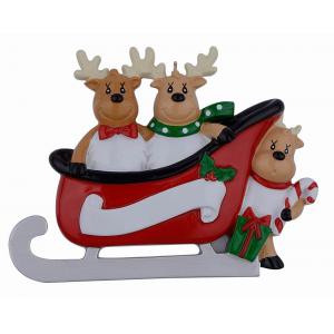 Reindeer Family Sled/3