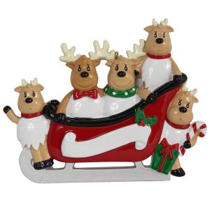 Reindeer Family Sled/5