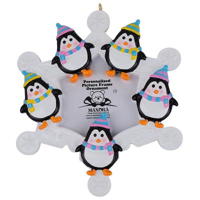 Snowflake Penguin Photoframe/5