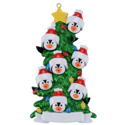 Penguin Green Christmas Tree/7