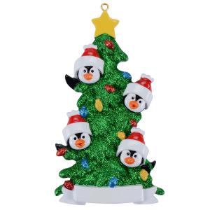 Penguin Green Christmas Tree/4