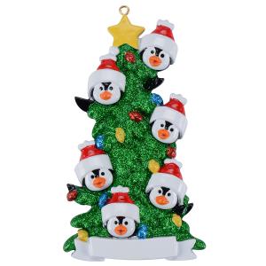 Penguin Green Christmas Tree/6