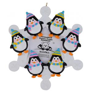 Snowflake Penguin Photoframe/6