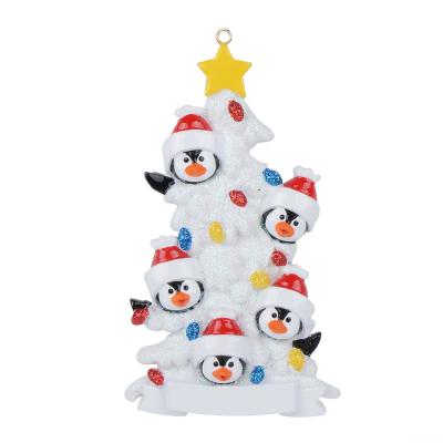 Penguin White Christmas Tree/5