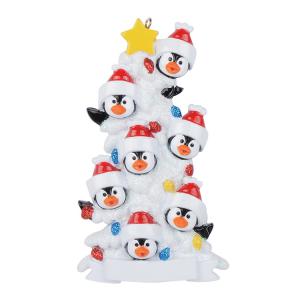 Penguin White Christmas Tree/7