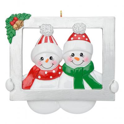 Snowman Picture Frame Family/2