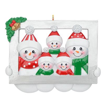 Snowman Picture Frame Family/5