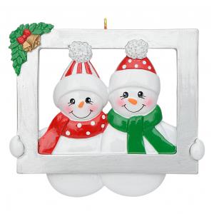 Snowman Picture Frame Family/2